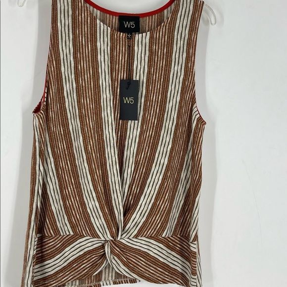 NWT W5 “Who, Wear, What, When, Where” women’s top, size Large - Picture 1 of 9